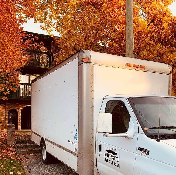 distinguished movers truck